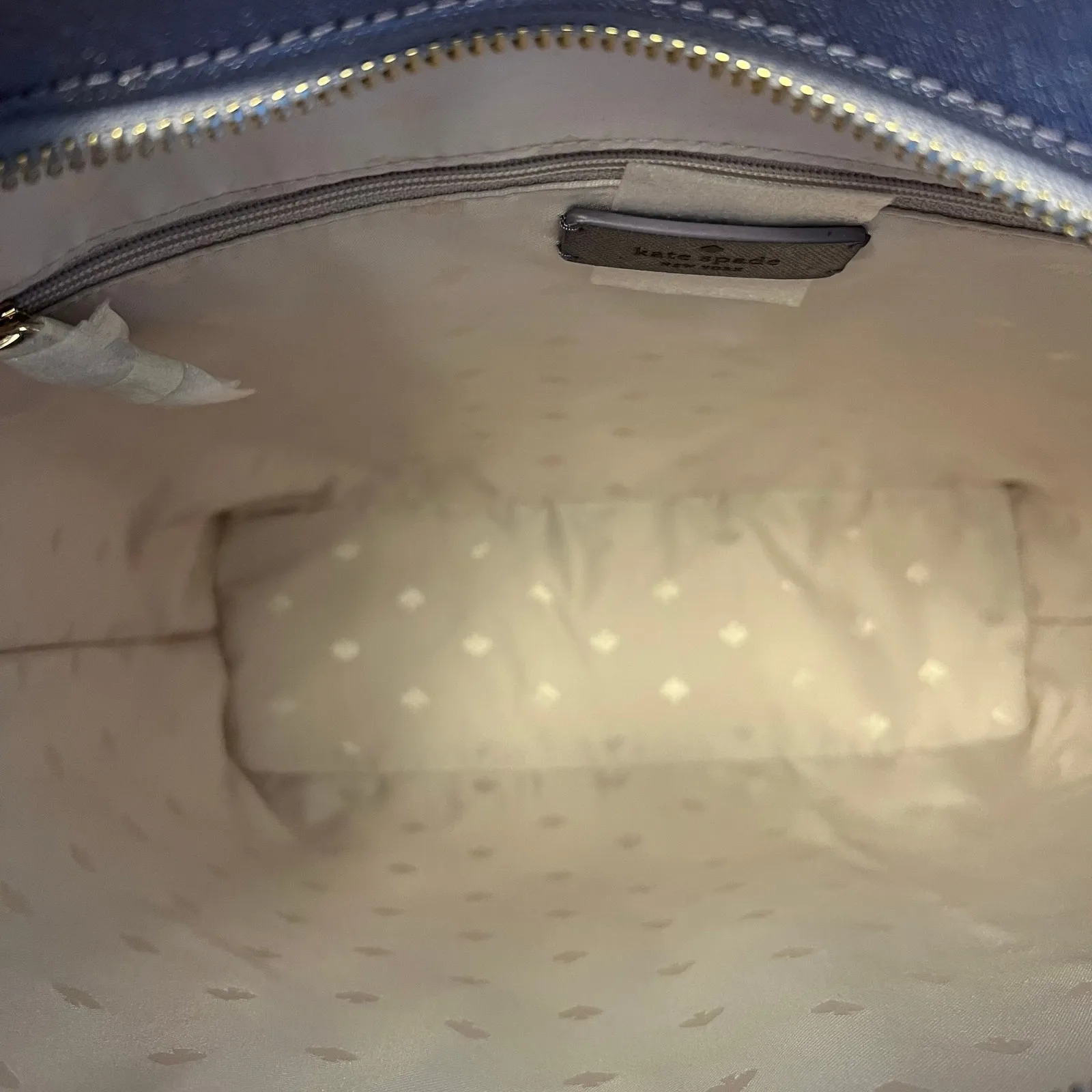 NWT Kate Spade Tinsel Lilac Frost Glitter Tote Bag - Image 9