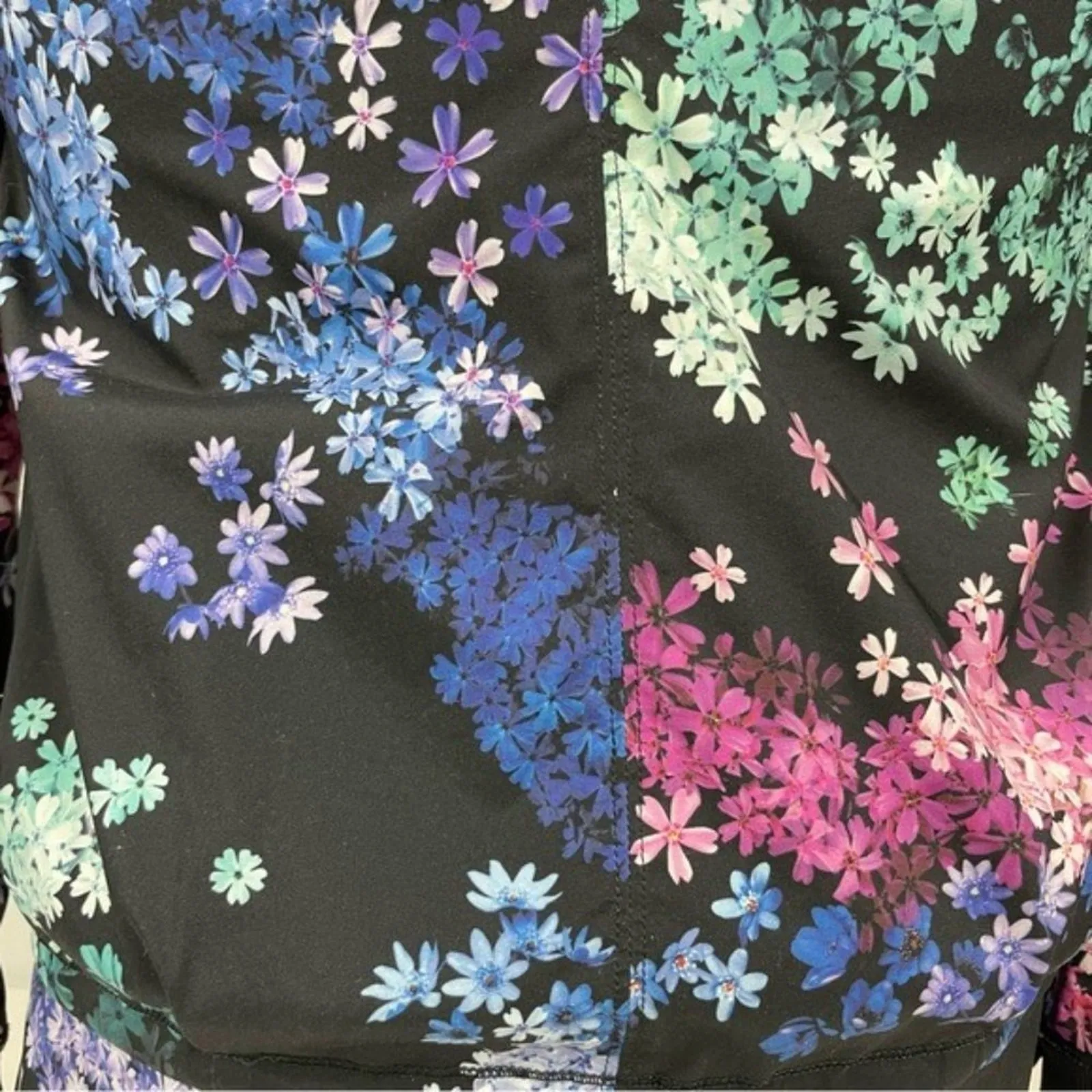 Lululemon Run Bandit Jacket Petal Pop Floral Black Running Athletic Activewear 4 - Image 5