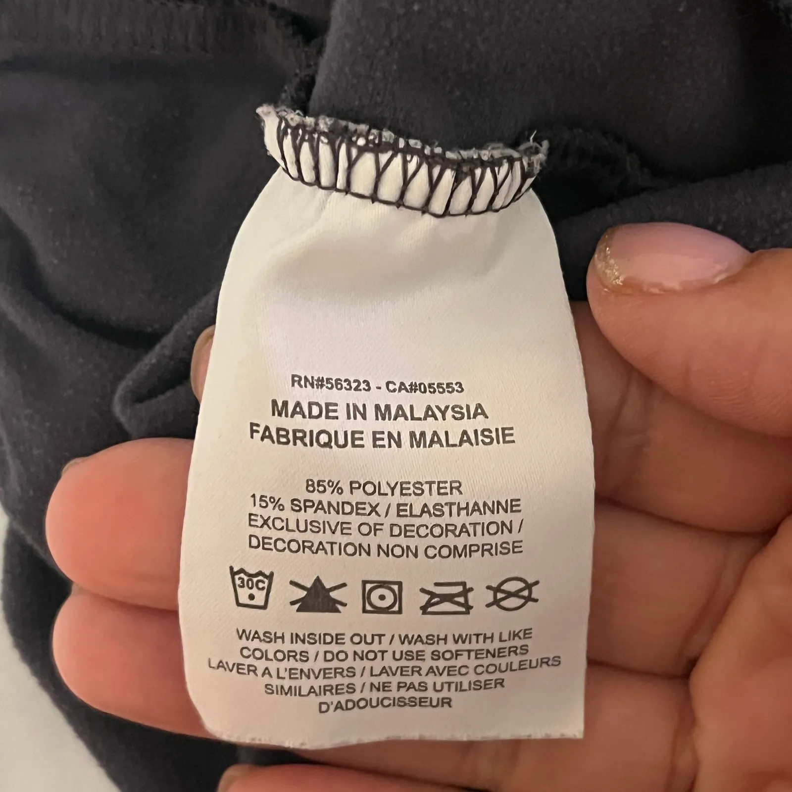 Nike Thermal Jogger Pants Athleisure Cozy Essential Women Gray Purple Medium - Image 6