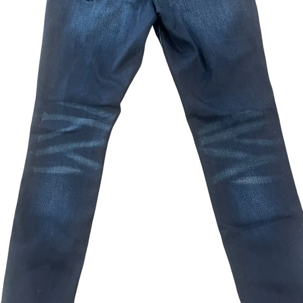 Pilcro and The Letterpress Script Womens Size 28 Dark Wash Denim Jeans Classic - Image 8