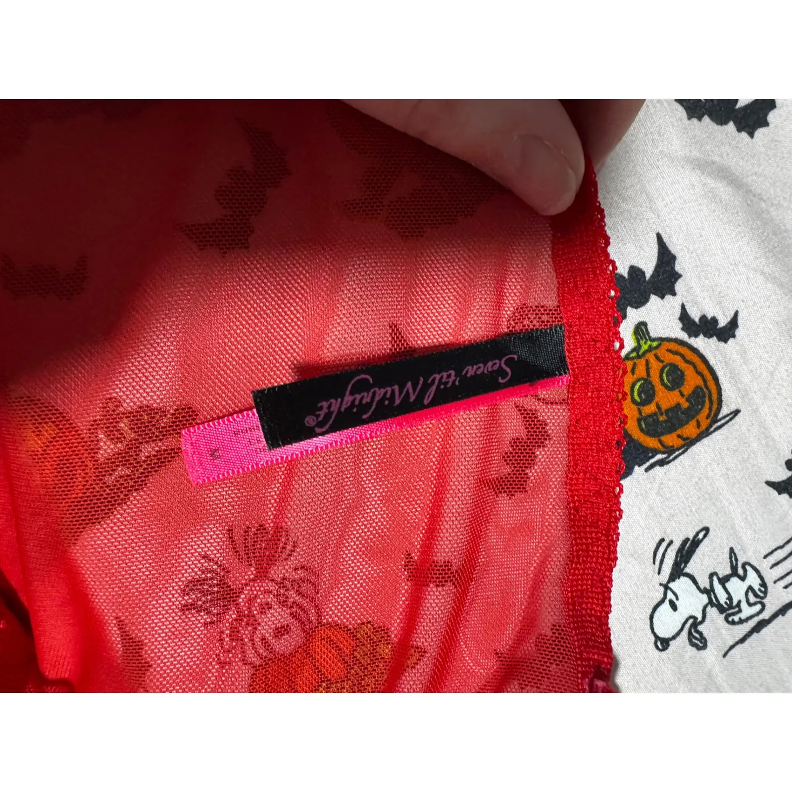 Seven 'til Midnight Red Lace Long Gown Lingerie Women's‎ Date Dress size Medium - Image 3