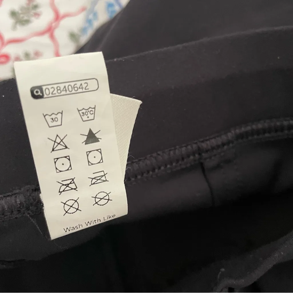 Halara Flex DayStretch Black High Waisted Pocket Work Flare Pants Medium Petite - Image 9