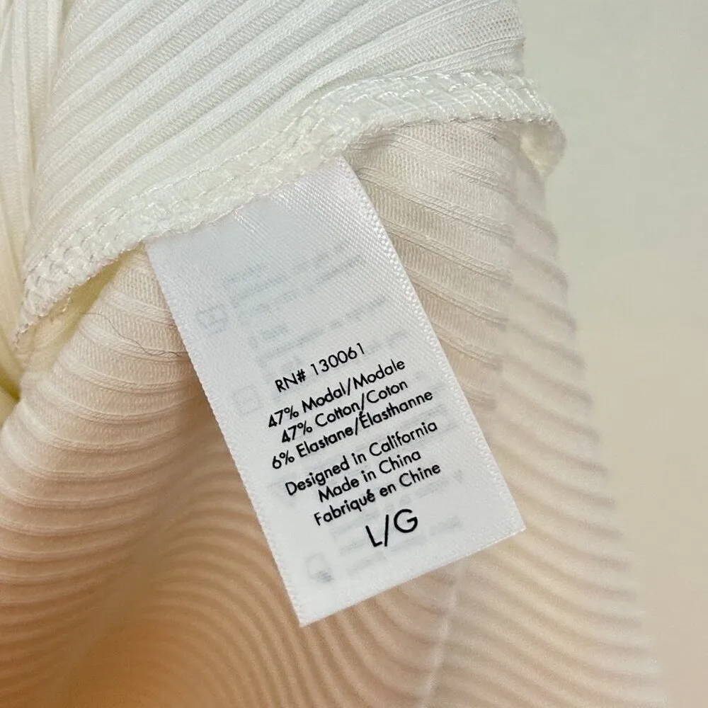 L*SPACE Manaia Convertible Cover-Up in Cream Size Large NWT - Image 9