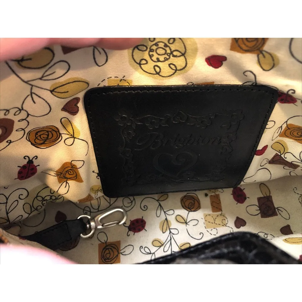 Brighton Woven Weave Straw Shoulder Purse Handbag - Image 11