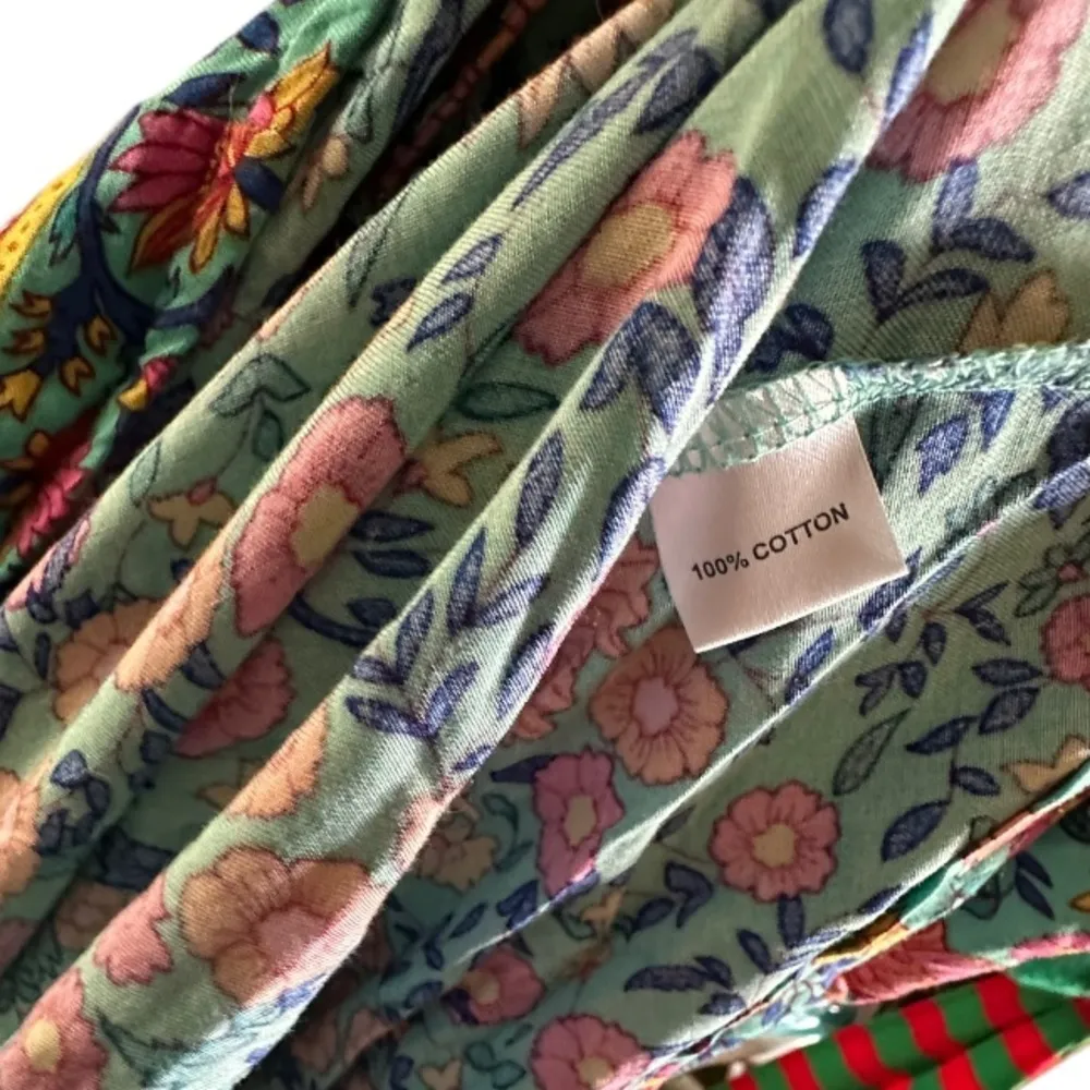 Cotton Floral Dress Cover - Image 6