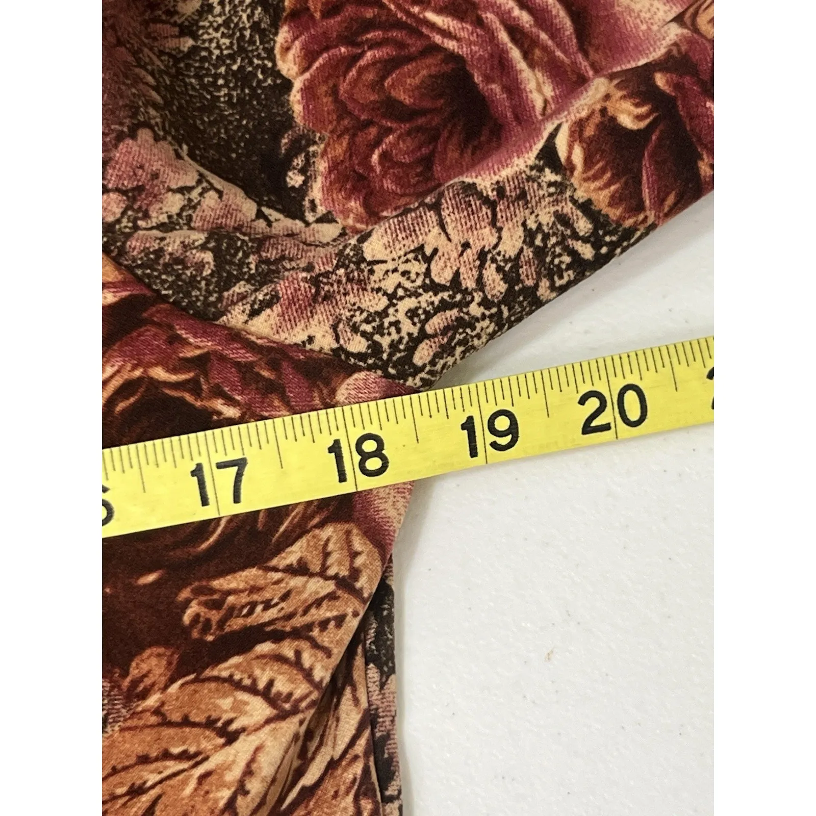 Vintage Jessica Howsrd Floral Button Down ruffle Sleeve Jacket/blazer EUC Size 8 - Image 9