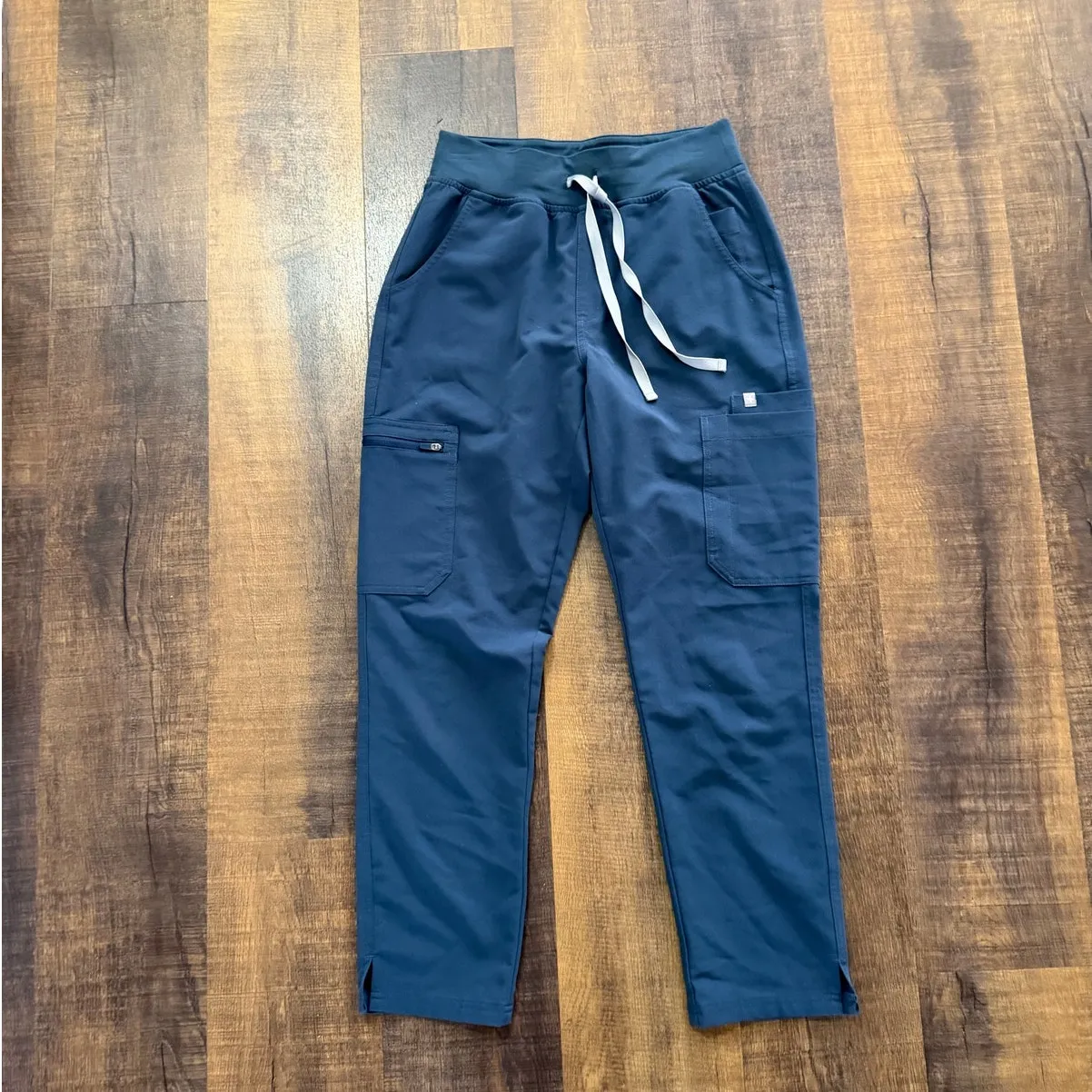 Figs Dark Harbor High Waisted Yola Skinny Scrub Pants Size Small/P - Image 7