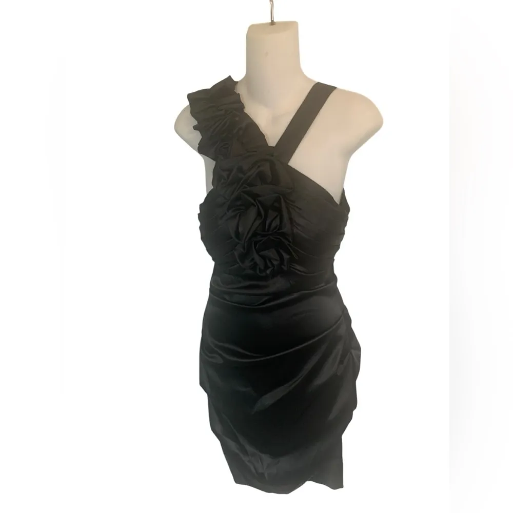 Blonde Nites Black Formal Dress Sz 3 Stacy Sklar - Image 5