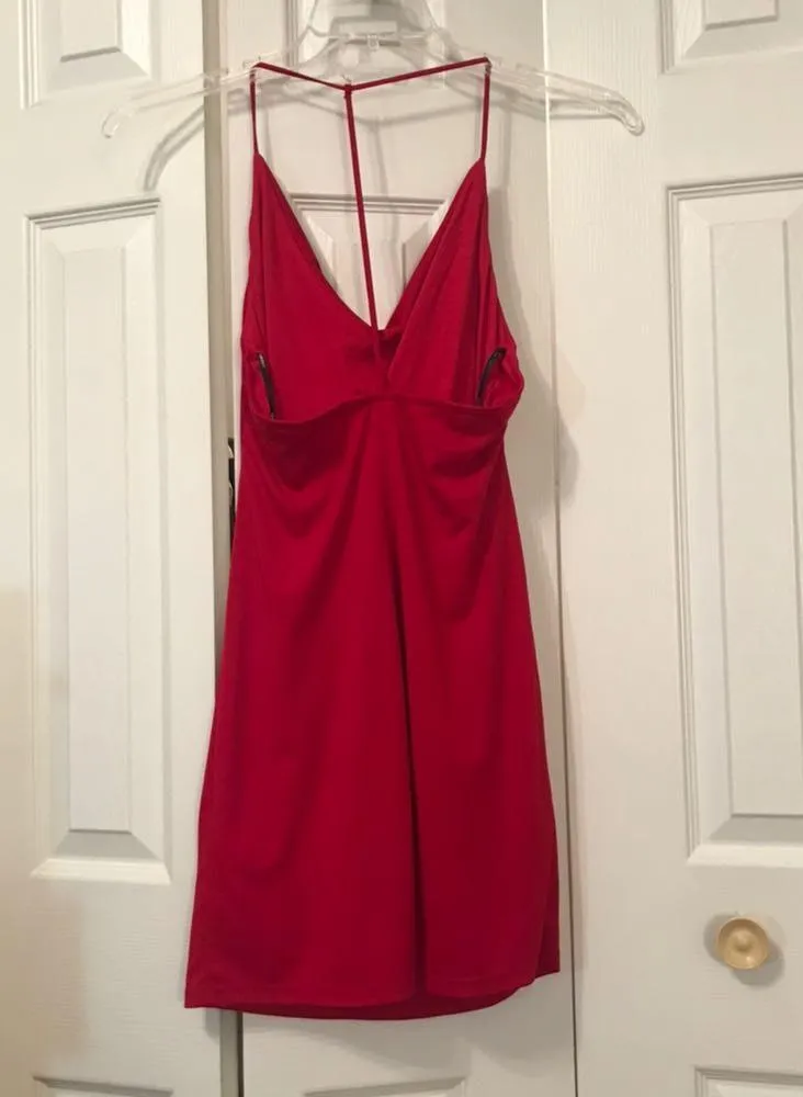 Forever 21 Red Party Dress - Image 5