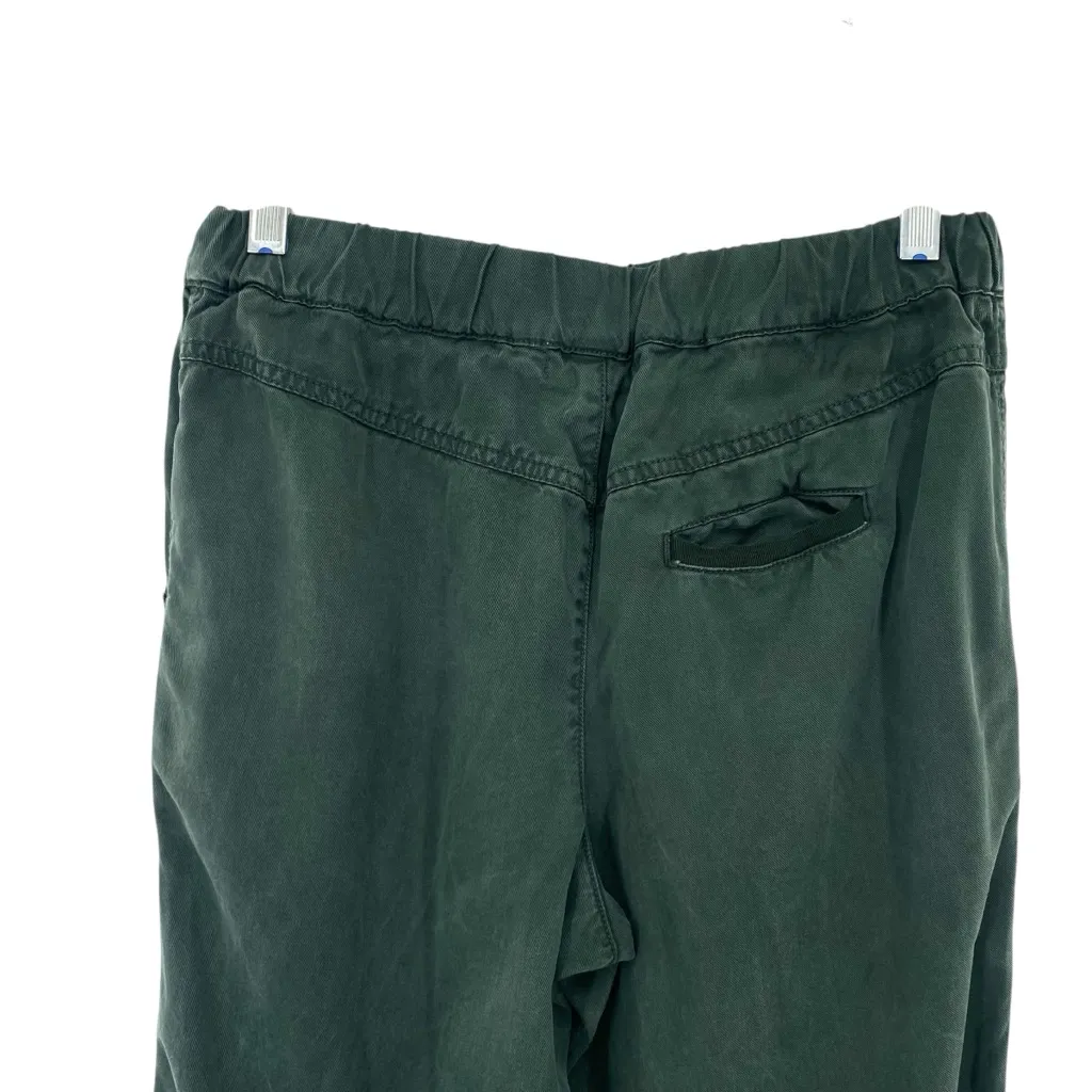 Anthropologie On The Road Olive Green Mineral Wash Jogger Pants - Image 5
