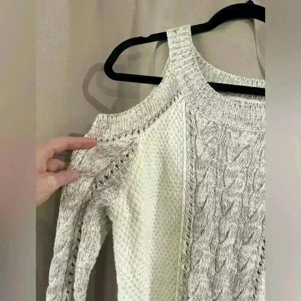 Knox Rose Womens Open Shoulder  Sweater - Image 2