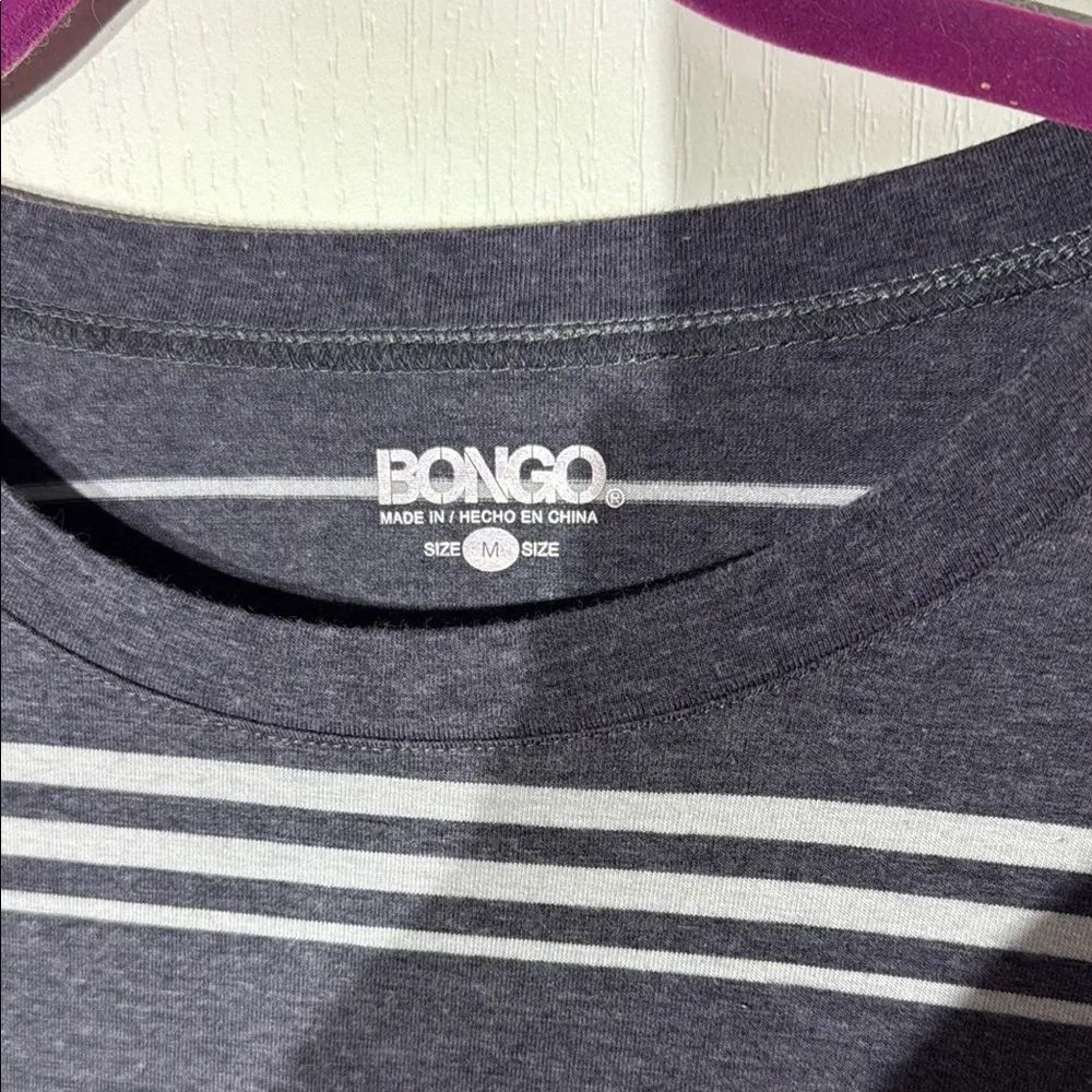 Bongo Striped Navy and White Dress - Image 2