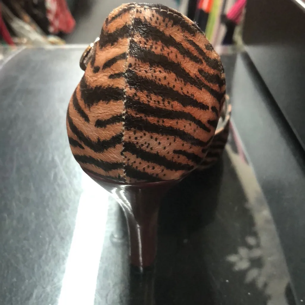 Madden Girl size 10 multi color heels - Image 5