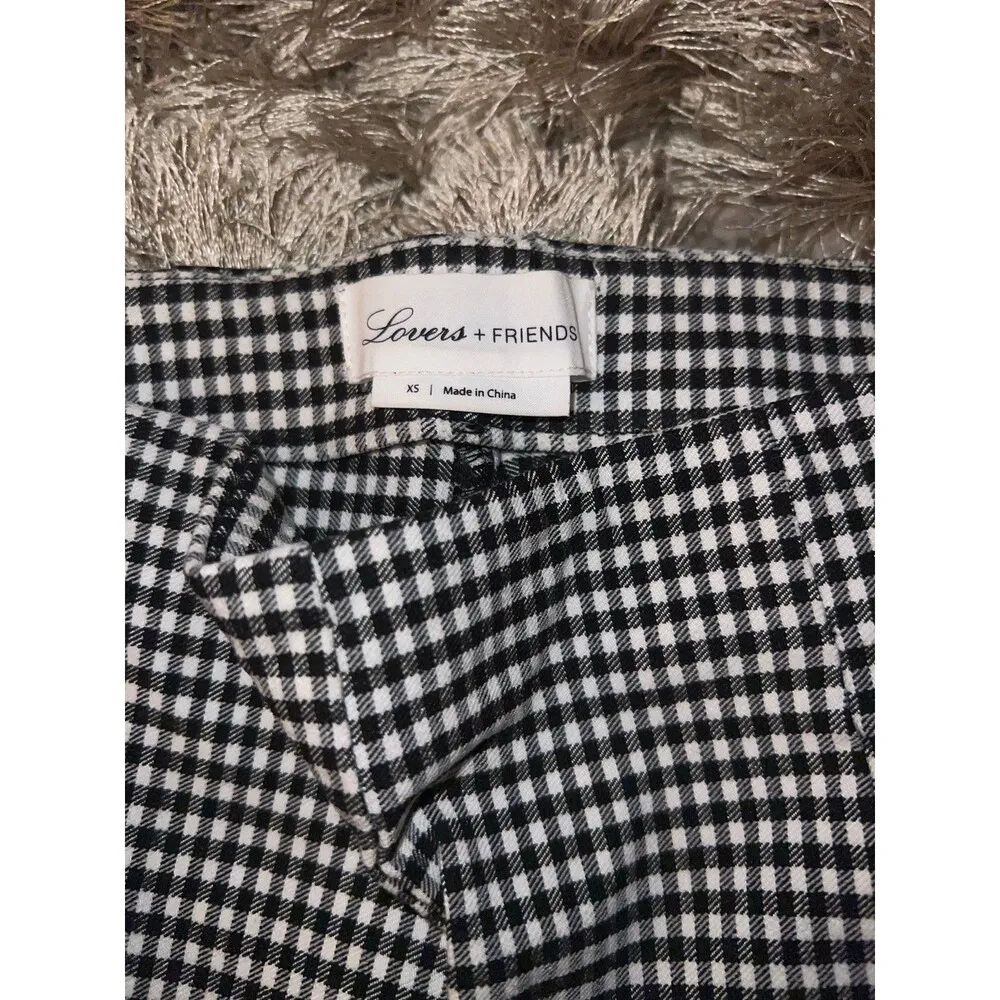 Lovers and Friends Gingham Skinny Pants - Image 2