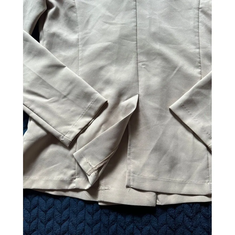 Love Tree Women's‎ Stretch Trench Style Jacket Unlined Lightweight Size Medium - Image 7