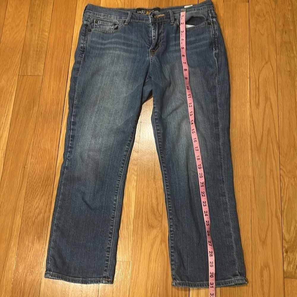 Lucky brand sweet n crop jeans size 6/28. - Image 7