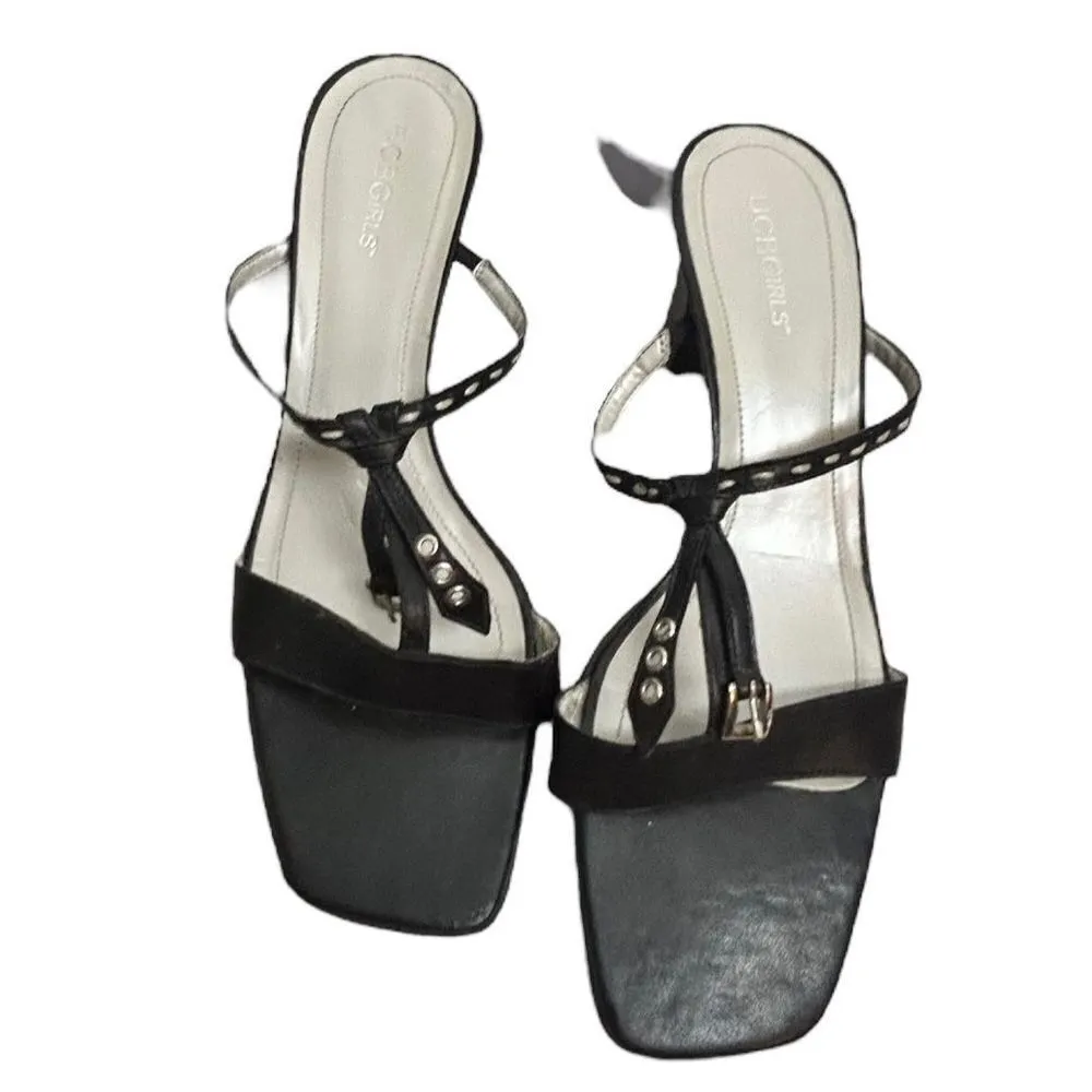 BCBGirls open back strappy heels size 8 womens (nite condition) - Image 8