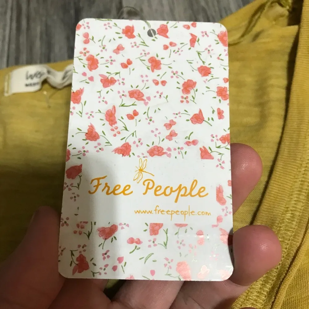 We The Free Kaylen Cotton Blend T-shirt In Alchemy; Medium Women’s; New - Image 5