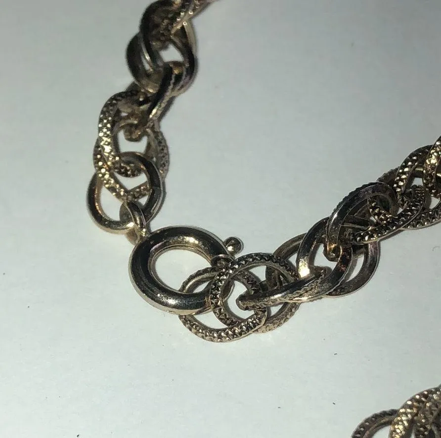 Sarah Coventry Vintage Silver Tone Huge Fringe Tassel Pendant Necklace - Image 9