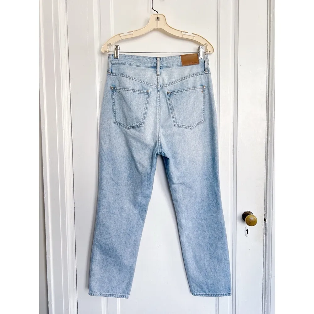 Madewell • The Curvy Perfect Vintage Jean in Fitzgerald Wash light mom high rise - Image 13