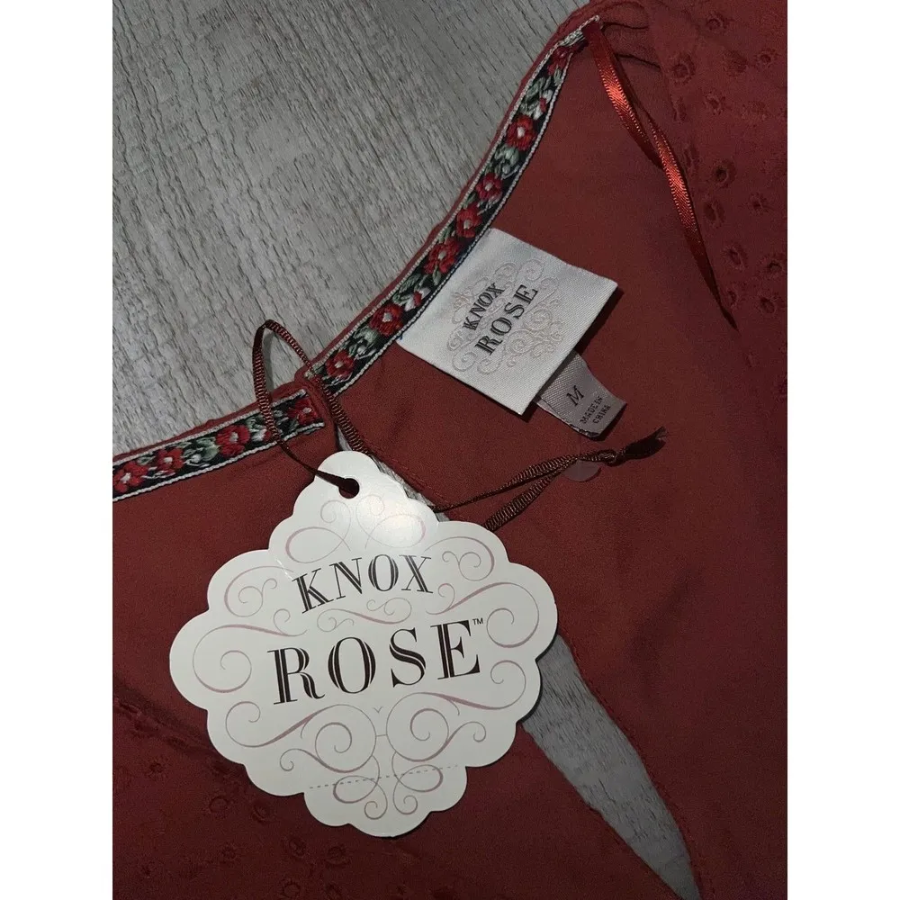 Knox Rose  fall burnt orange dress - Image 2