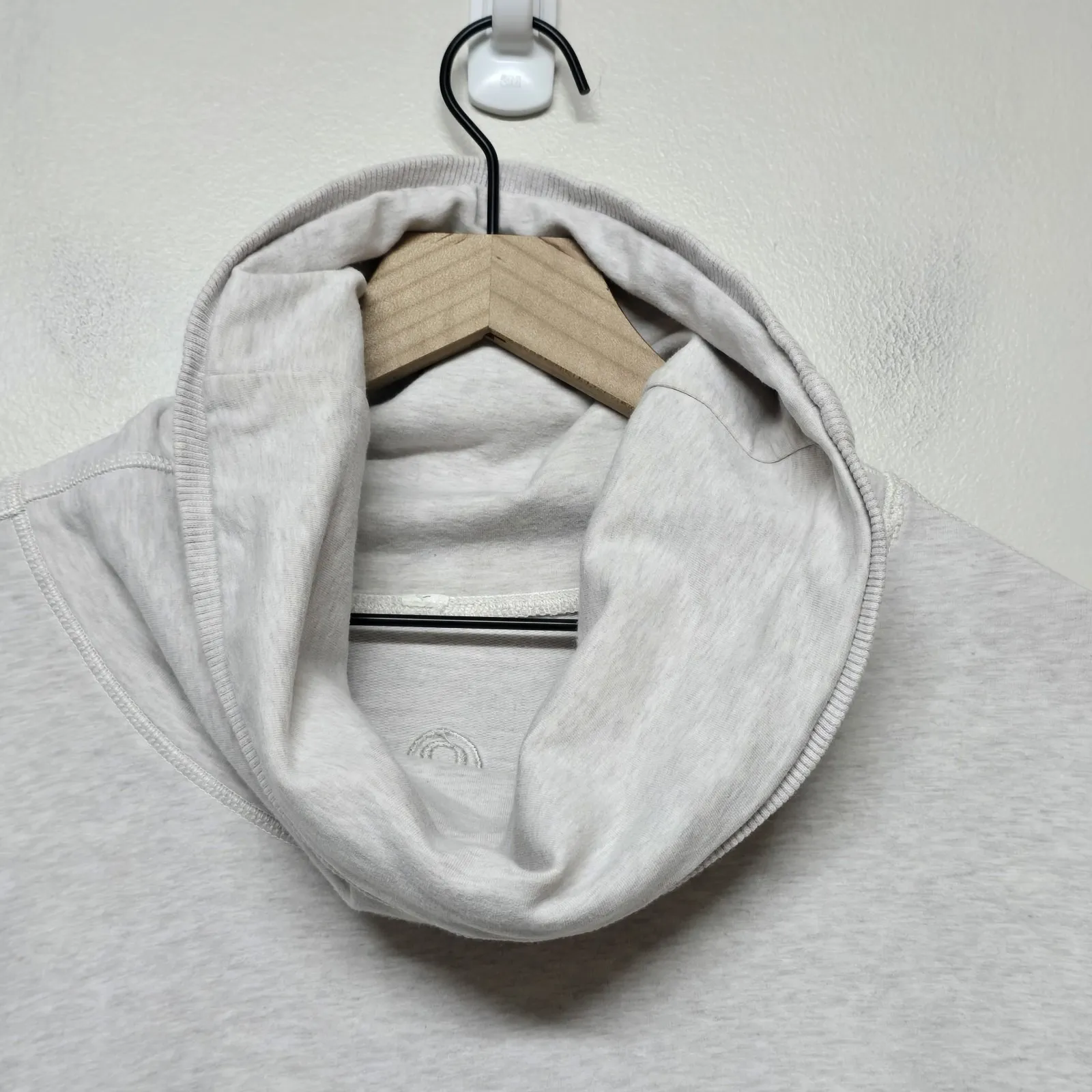 Lululemon Rest Day Pullover Black Cowl Neck Zip Pockets Long Sleeve Sweatshirt‎ - Image 3