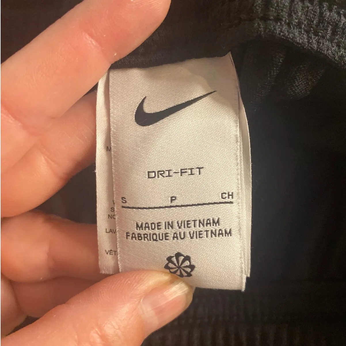 Nike Dri-Fit Black Training Pants Small Activewear Track Joggers - Image 3