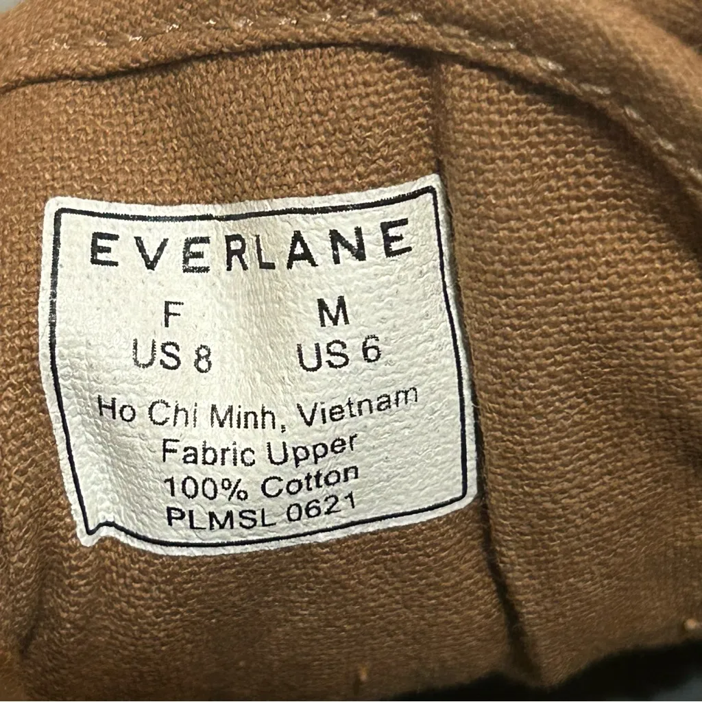 Everlane The Forever Corduroy Lace Up Sneakers Women’s Shoe Size 8 - Image 10