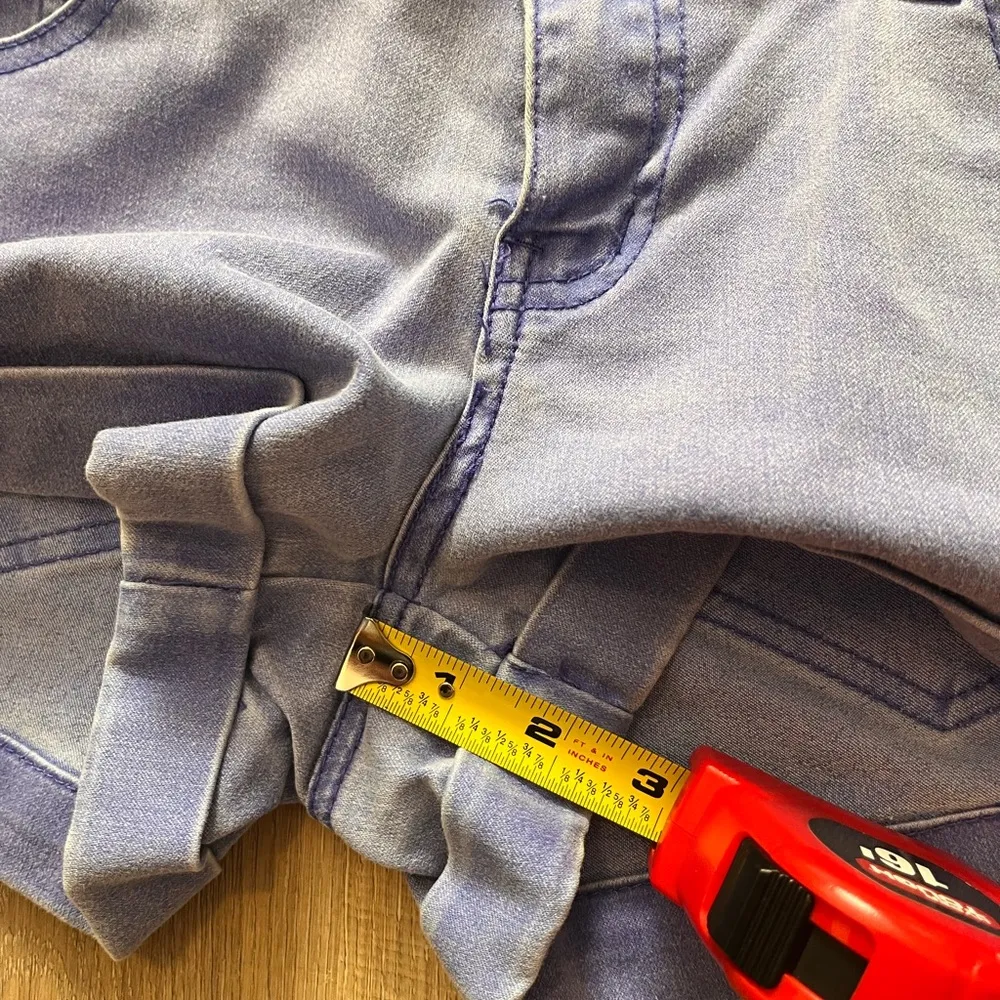 dELiA*s Low Rise Jean Shorts Blue Size undefined - Image 4