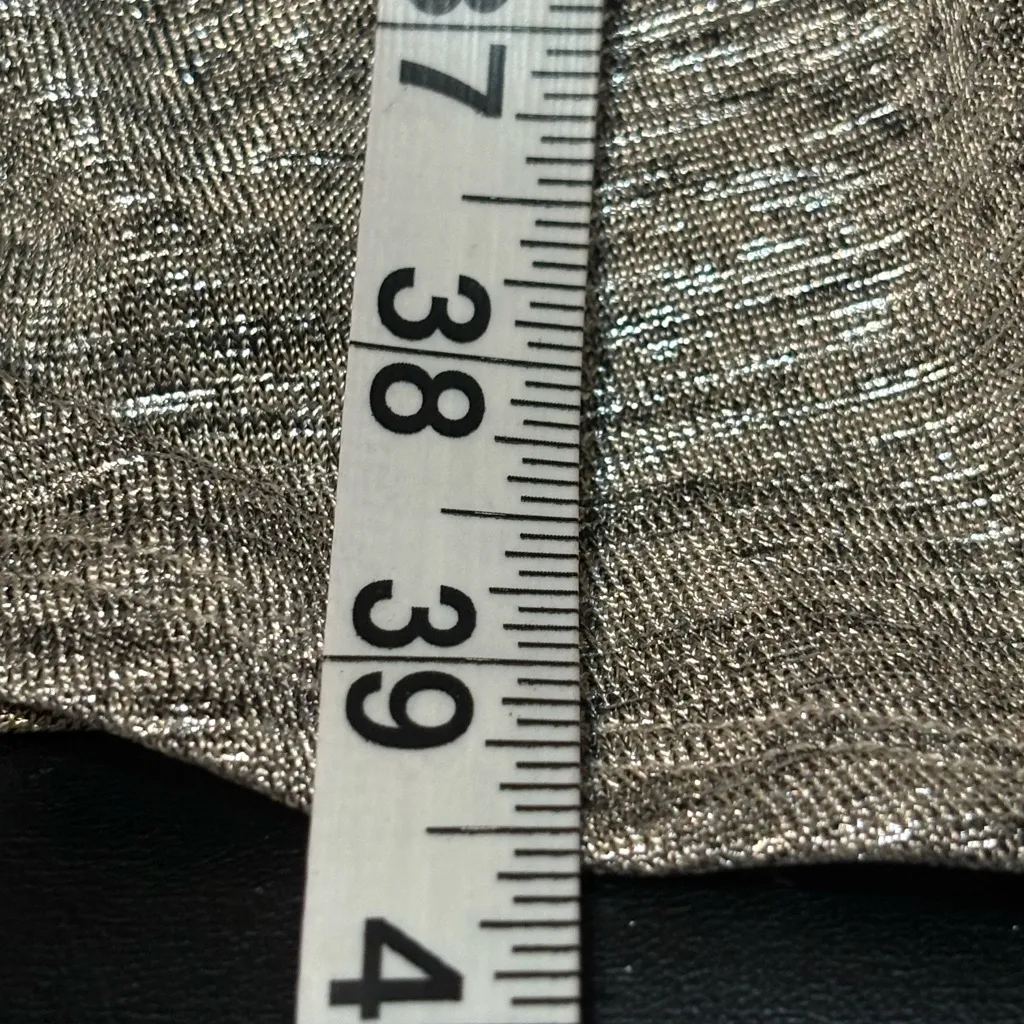 Maeve Silver Midi Dress size M - Image 12