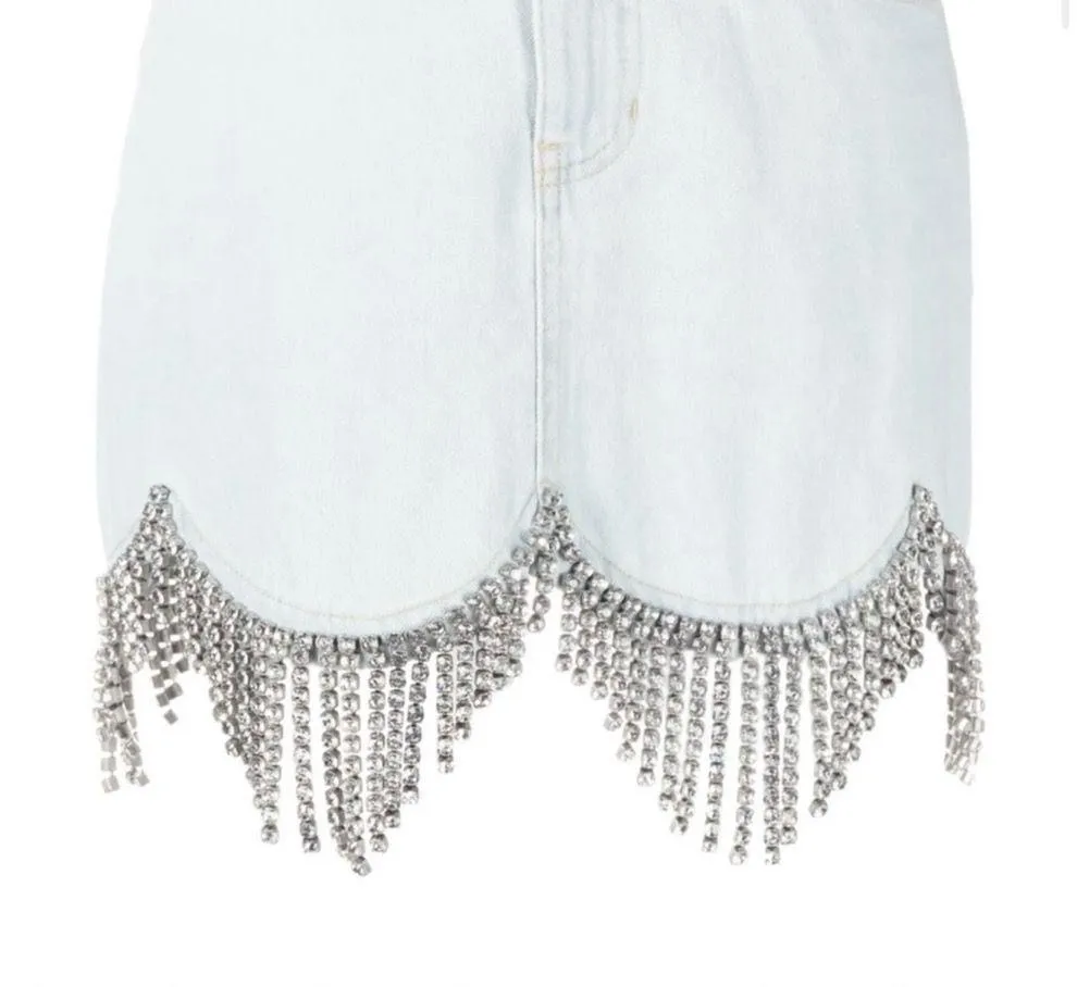 AREA light blue denim Gray Size 28 - Image 3