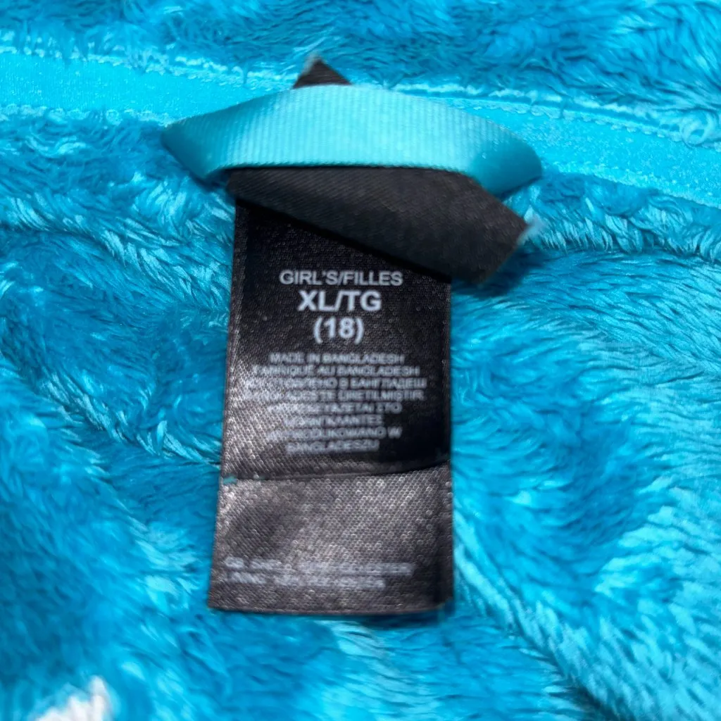 Excellent the North Face Osito Sherpa Fleece Full Zip Jacket Girl XL 18 Size S - Image 5