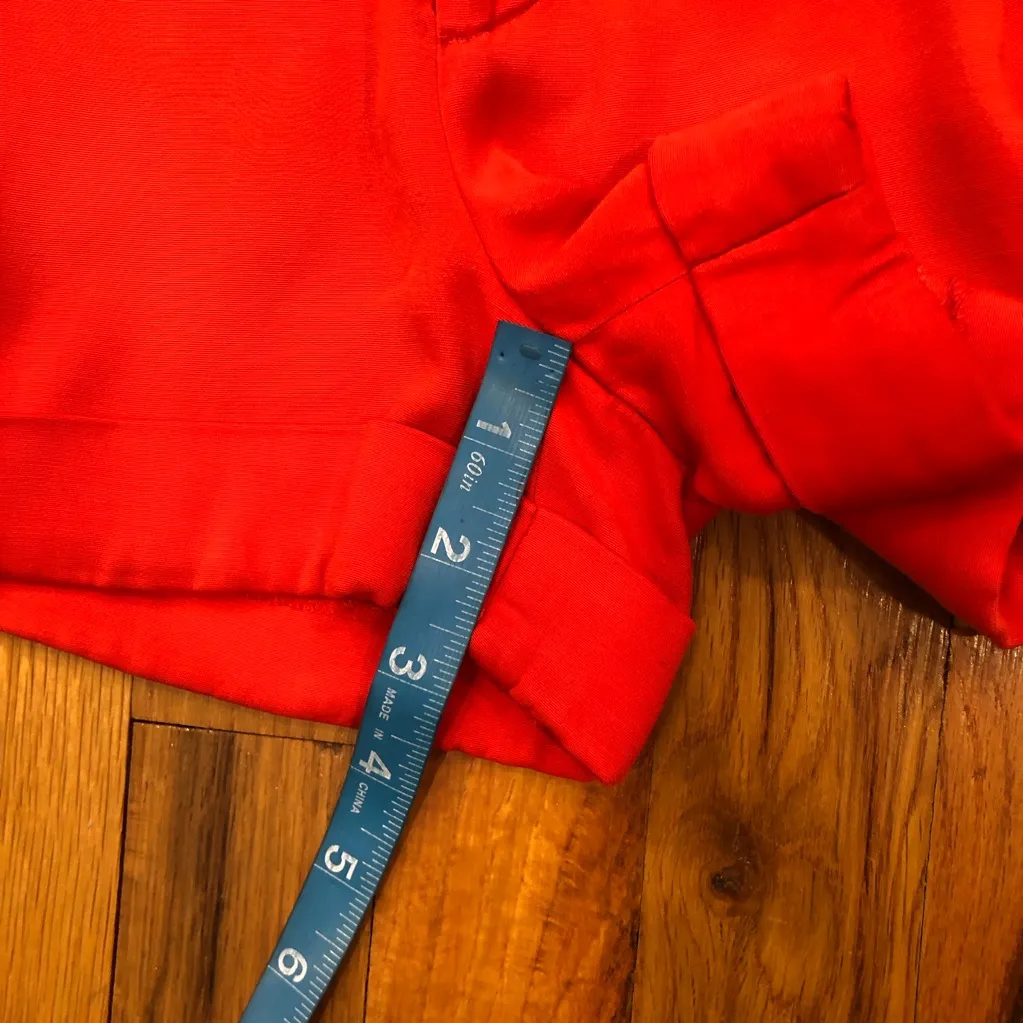 Alice + Olivia  Red Women's Shorts - Image 10