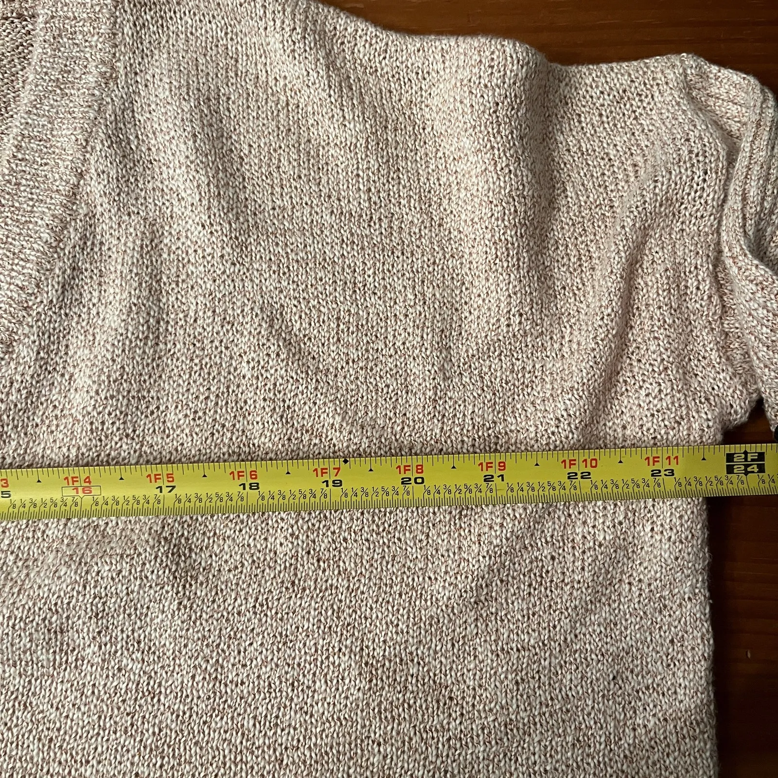 BDG Oversized V-Neck Side Vent Pullover Sweater Women’s Tan Size Small - Image 6