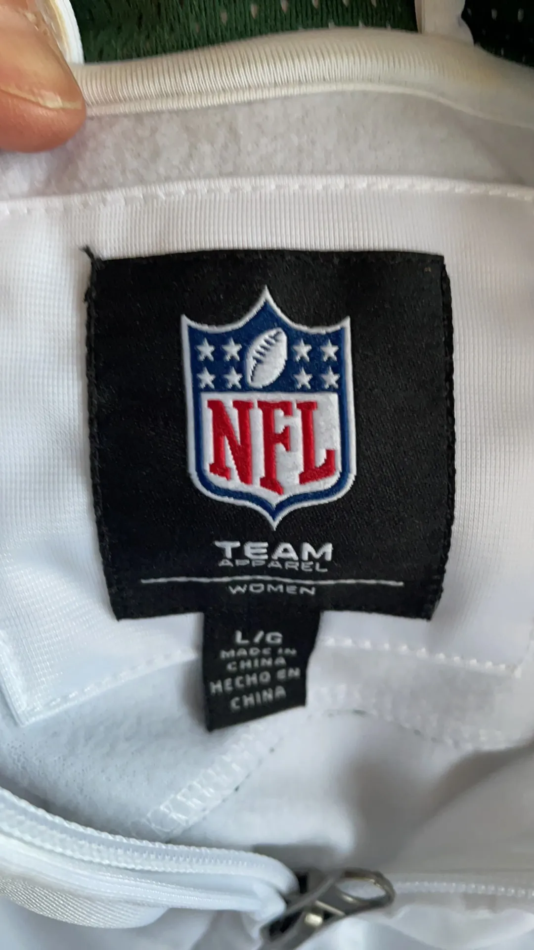 NY Jets Zippered Stadium Jacket - Image 5