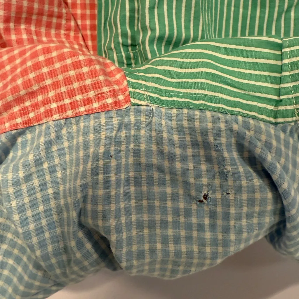 Vintage Ardor Brothers colorblock‎ boxer pajama shorts Green - Image 2