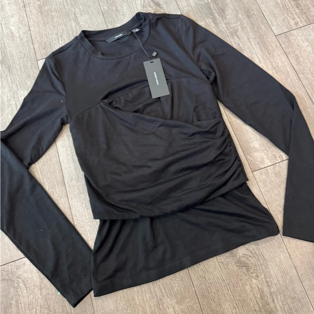 Vero Moda Black Long Sleeve Blouse - Image 7