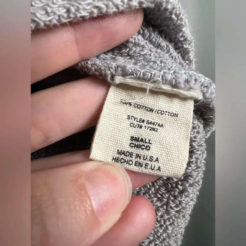 M. Rena Grey Ombré Oversized Pullover Sweater Small Gray - Image 7