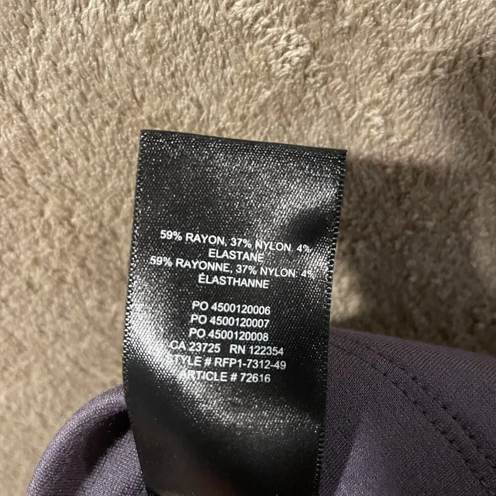 Aritzia Babaton Skirt Womens 10 Pencil Gray Slit Midi Old Money Stretch Minimal - Image 5