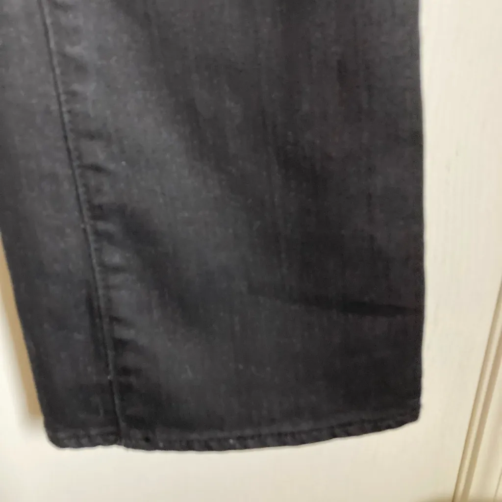 Buffalo David Bitton New Black Distressed Mid Rise Felow Bootcut Jeans #MBG - Image 10