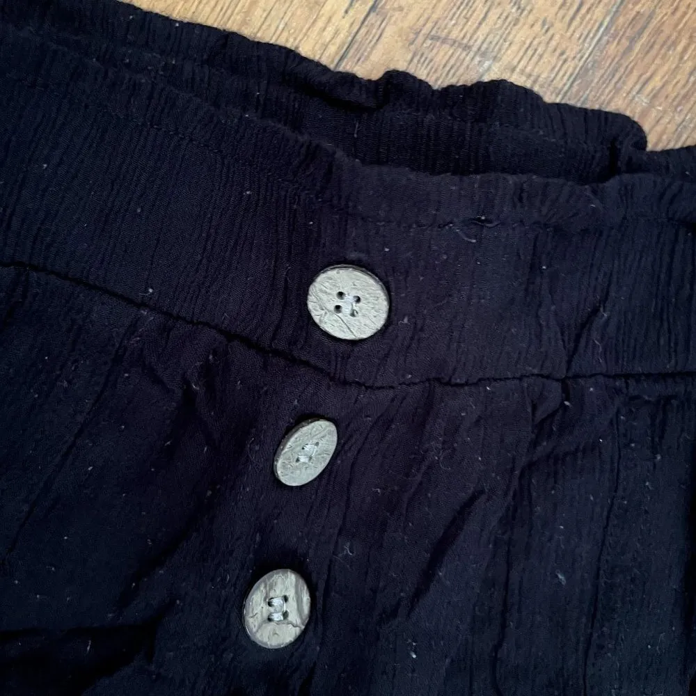 Joe B. rayon high waist shirred comfortable casual summer pants shorts classic - Image 3