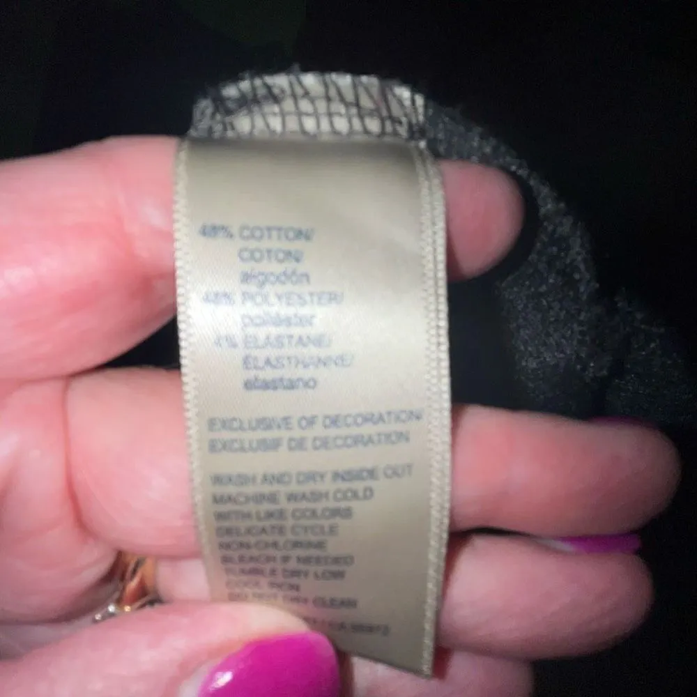 Rafaella dark gray sweater medium - Image 6