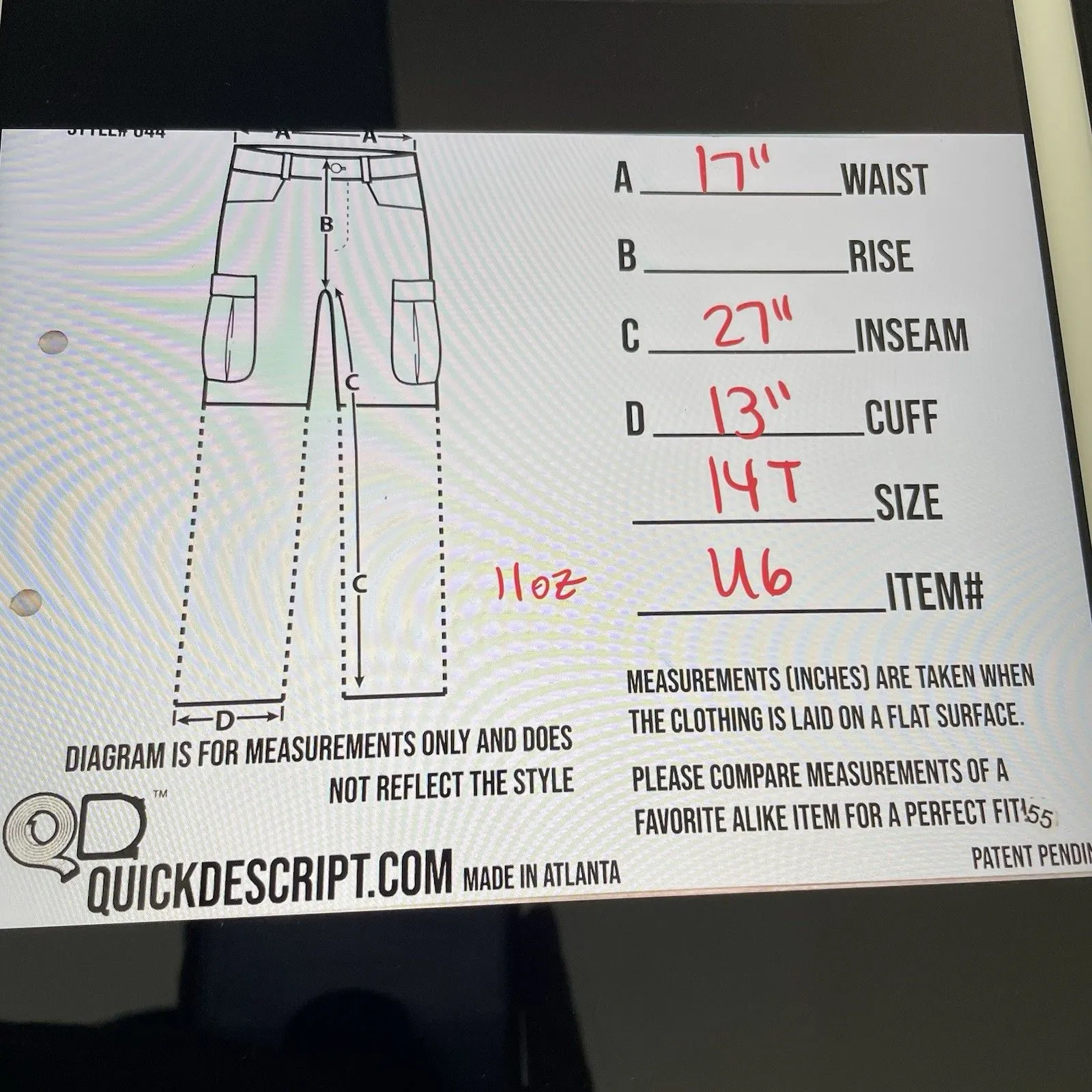 Athleta Size 14T Tall Brooklyn Black Wide Leg Cropped Crop Pants Yoga Athletic - Image 8