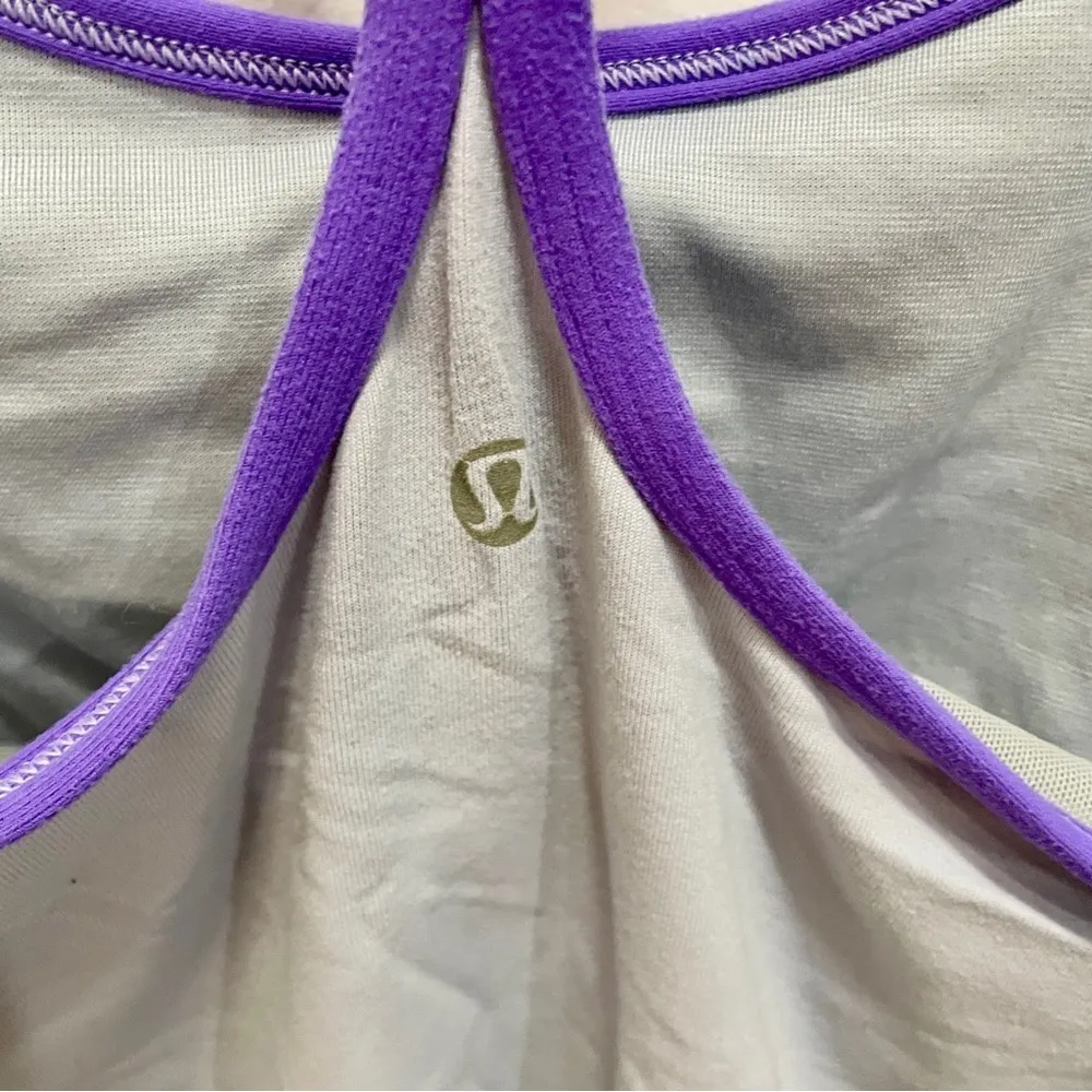 Lululemon Purple Power Y Tank - Image 3