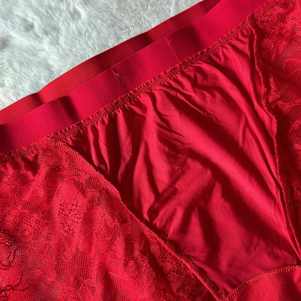 VERY SEXY VICTORIA SECRET 
Monogram Shine Patch Lace Boxer Brief - Image 8
