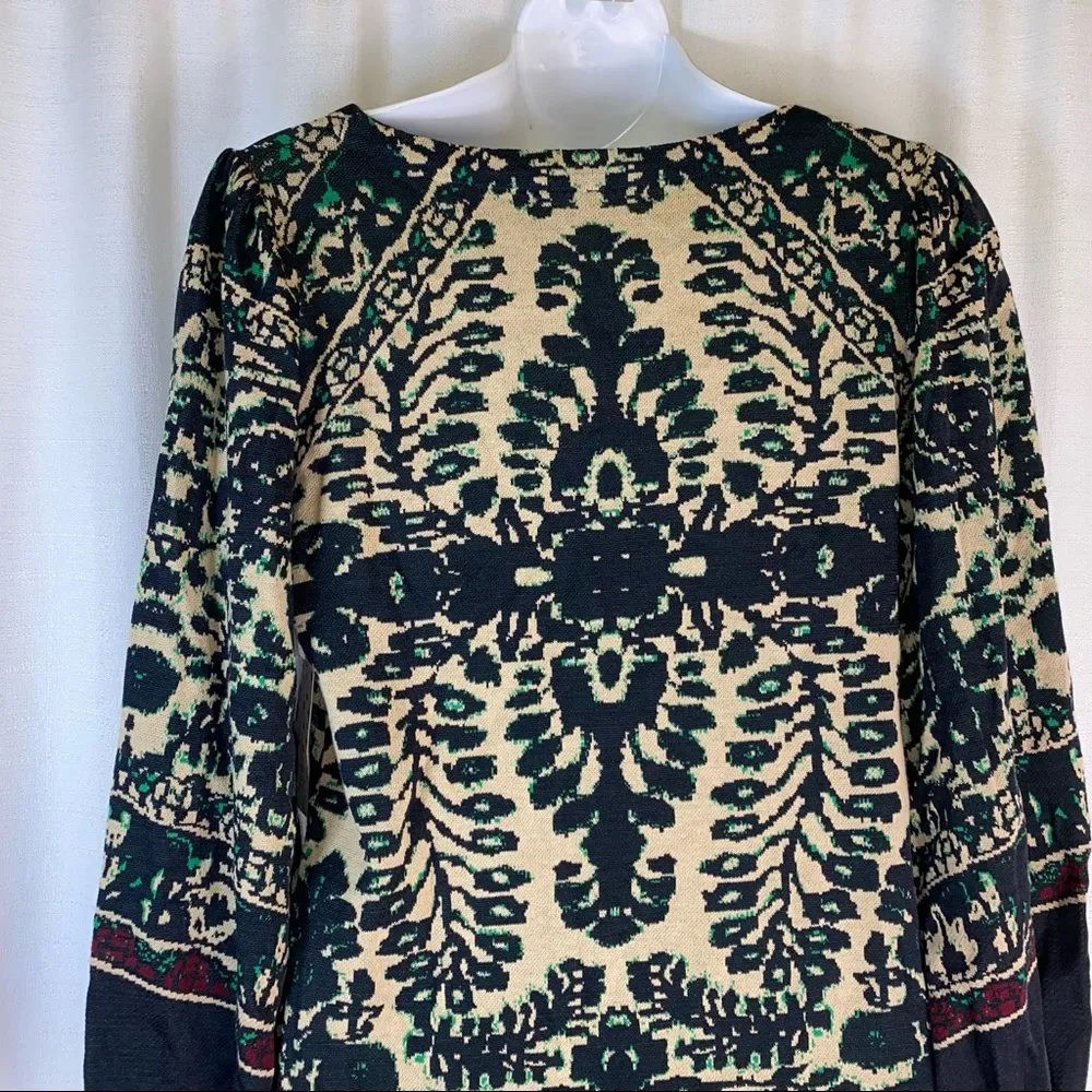 Boho Chic Music & Lyrics Sweater Minidress 🆕 X-small - Image 10