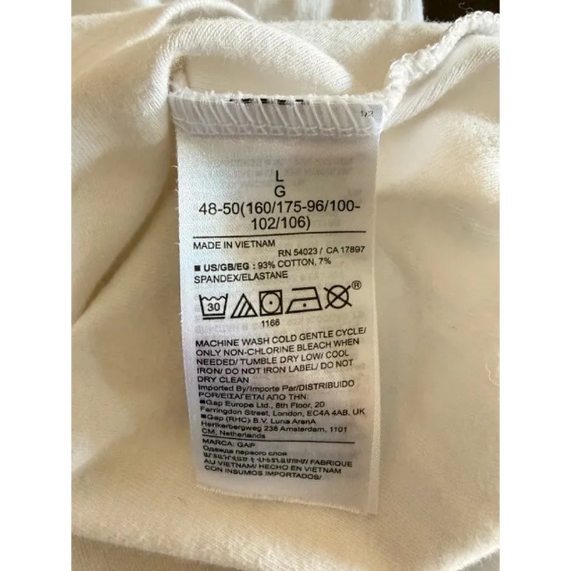 GAP Favorite Tank Top Bundle Black & White Women’s Size L Set of 2 - Image 7