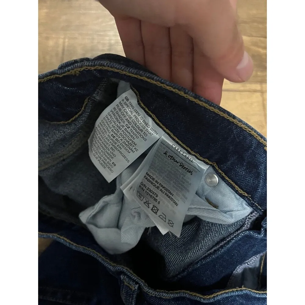 & other stories the favorite cut denim straight leg jeans - Image 4