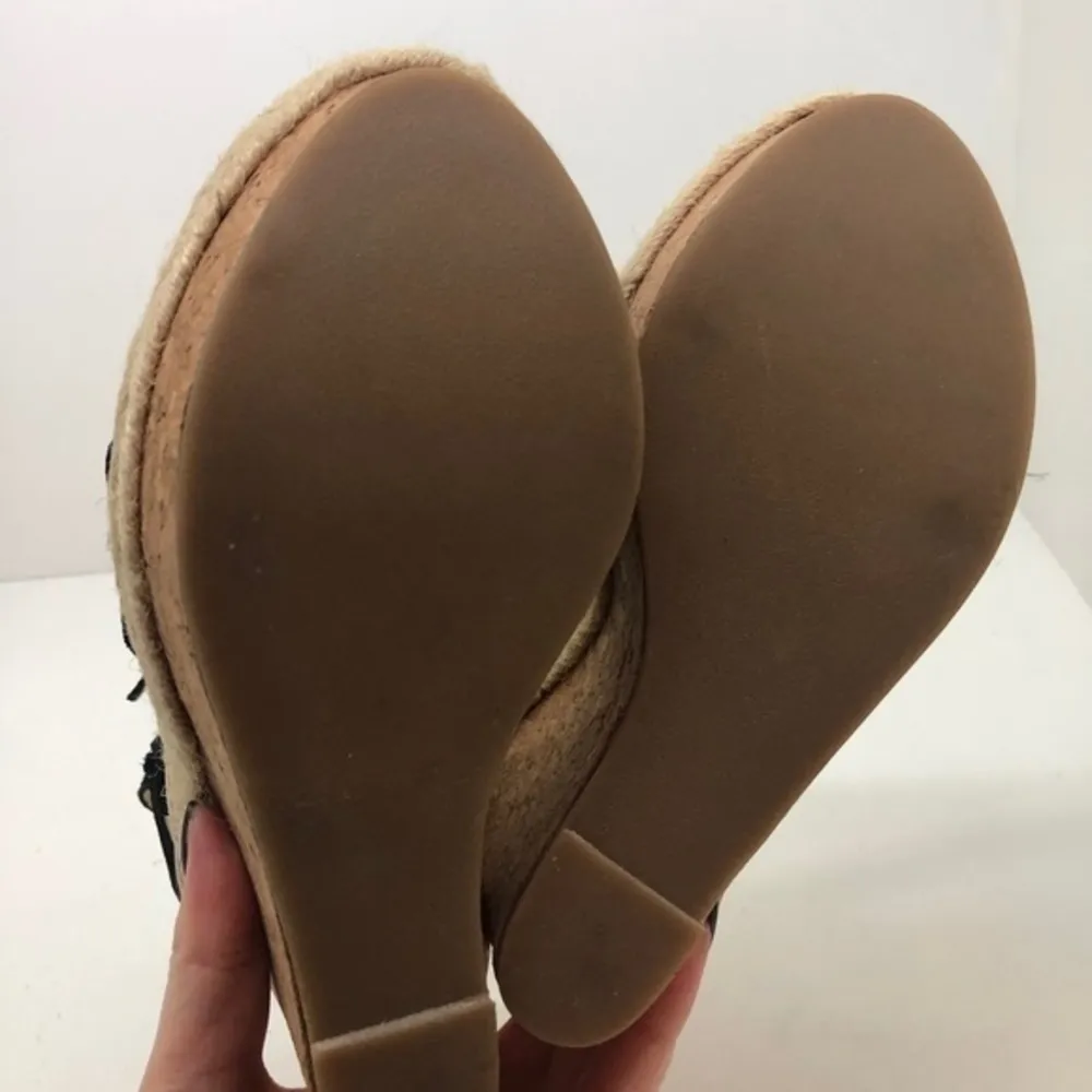 Steve Madden p lemm black platform wedges - Image 6