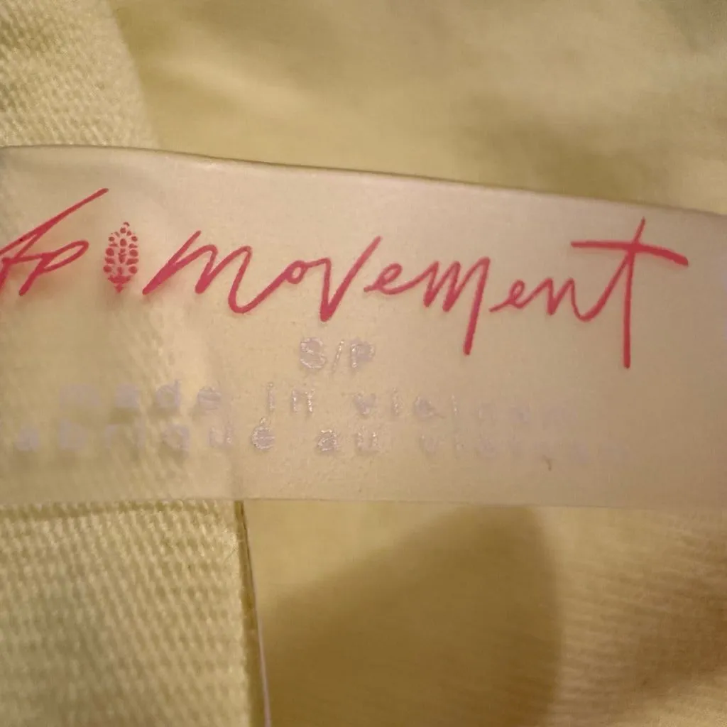 Free People Hot Shot Mini Yellow - Image 5